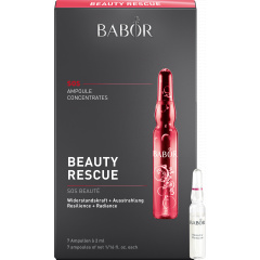 Ampułki anti-aging o kompleksowym działaniu regenerującym i odmładzającym. Beauty Rescue