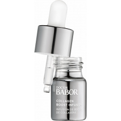 Koncentrat substancji czynnych o działaniu silnie ujędrniającym i wypełniającym, do stosowania w formie 4-tygodniowej kuracji. Collagen Boost Infusion