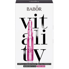Ampułki rewitalizujące w promocyjnym opakowaniu (7 szt.). Anti-aging, regeneracja i ujędrnienie. Promo Fluid Vitality